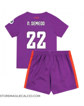 Wolves Nelson Semedo #22 Maglia Gara Terza Repliche 2024-25 Bambino Maniche Corte